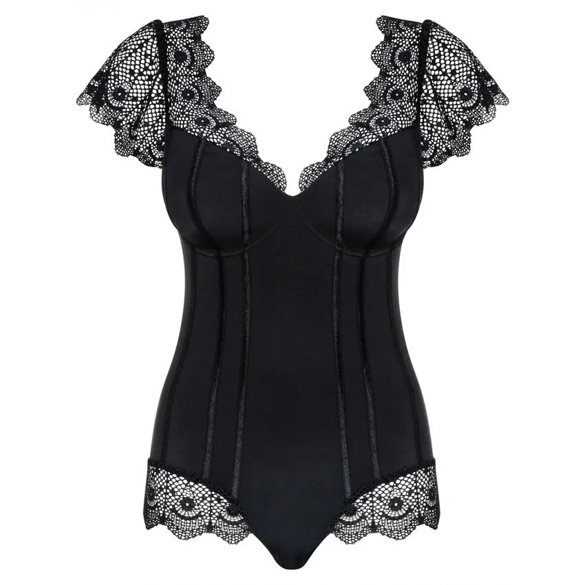 Body Obsessive Moketta Negru S-M