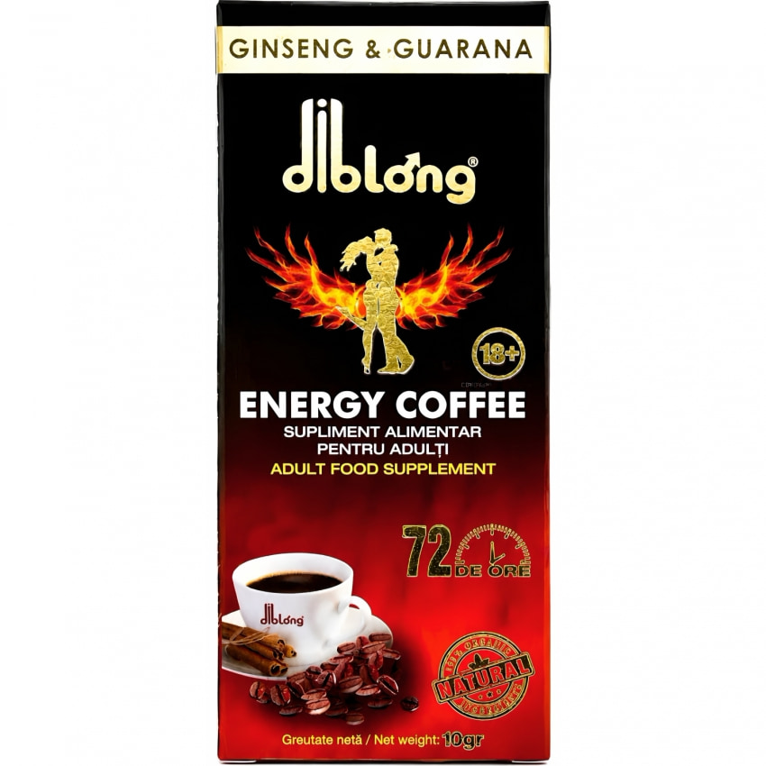Cafea Afrodisiacă Cu Ginseng Și Guarana 10g