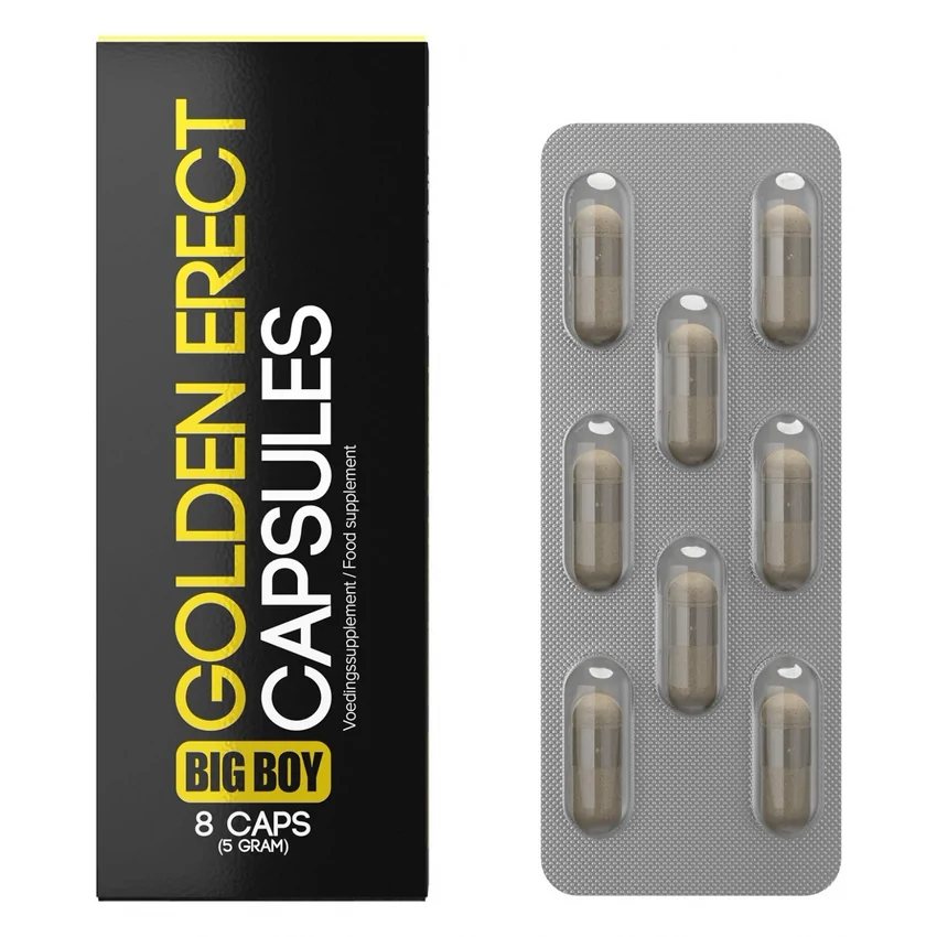 Capsule Erecție Gold Erect Big Boy 8buc