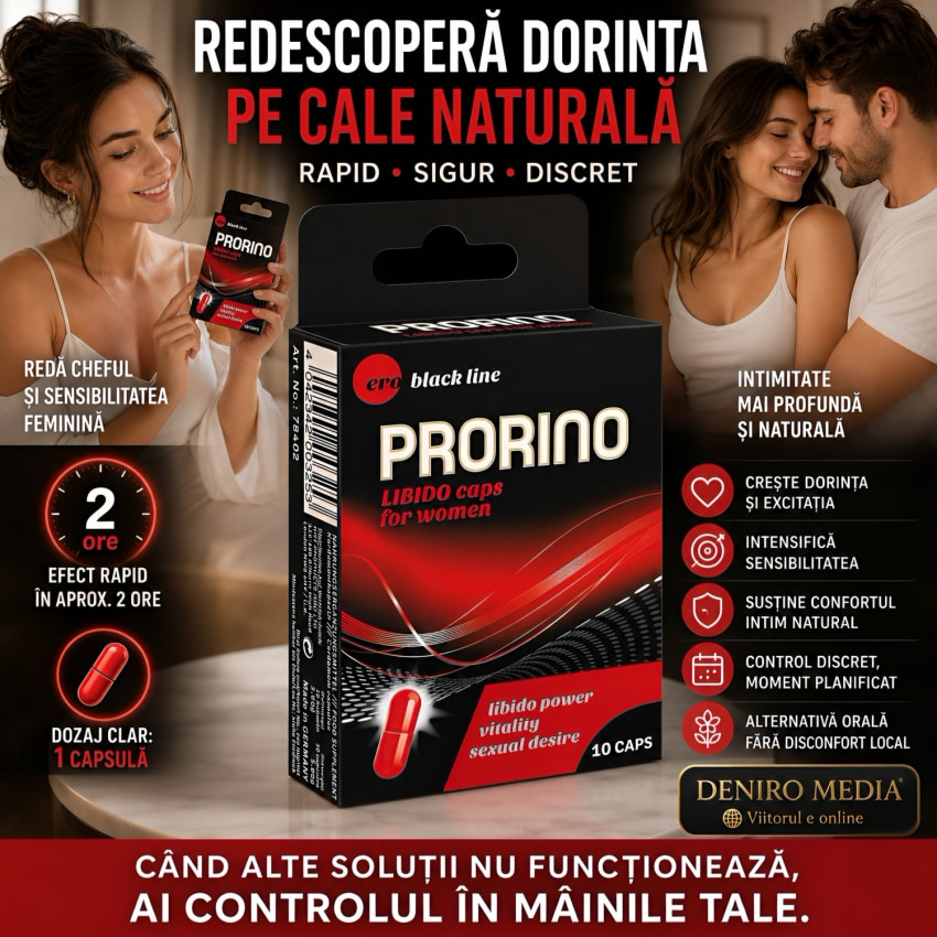 Capsule Ero Prorino Libido Pentru Femei 10buc