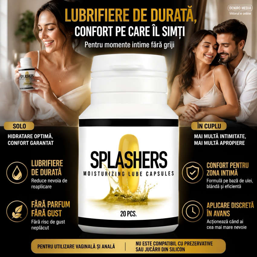 Capsule Lubrifiante Splashers 20 buc
