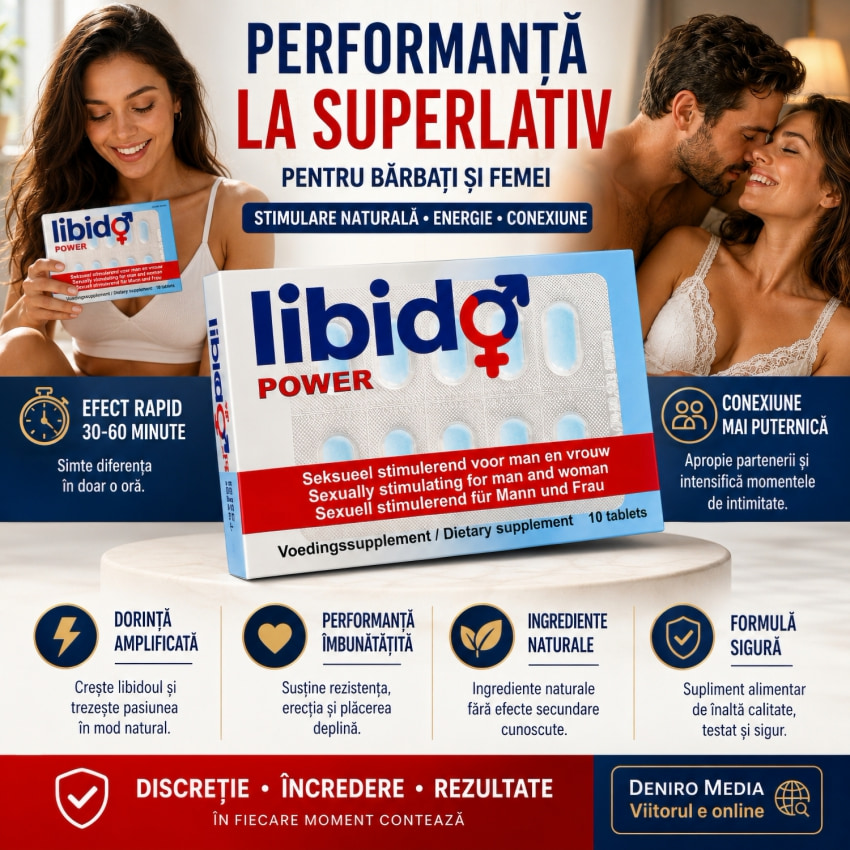 Capsule Potență Mare Libido Power 10buc