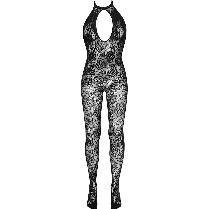 Catsuit Cottelli Collection Irene Negru S-L