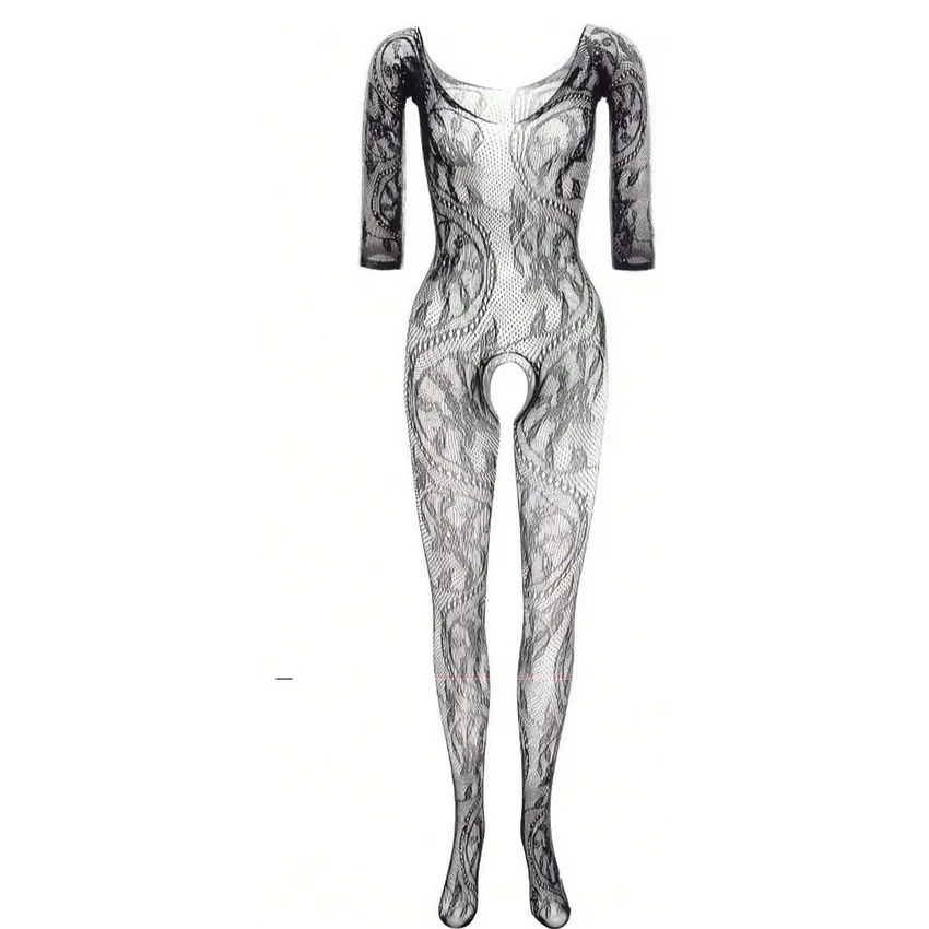 Catsuit LivCo Abra Negru XL-2XL