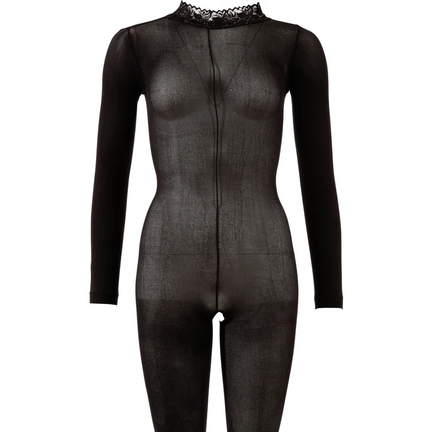 Catsuit No:Xqse Ouvert Negru S-M