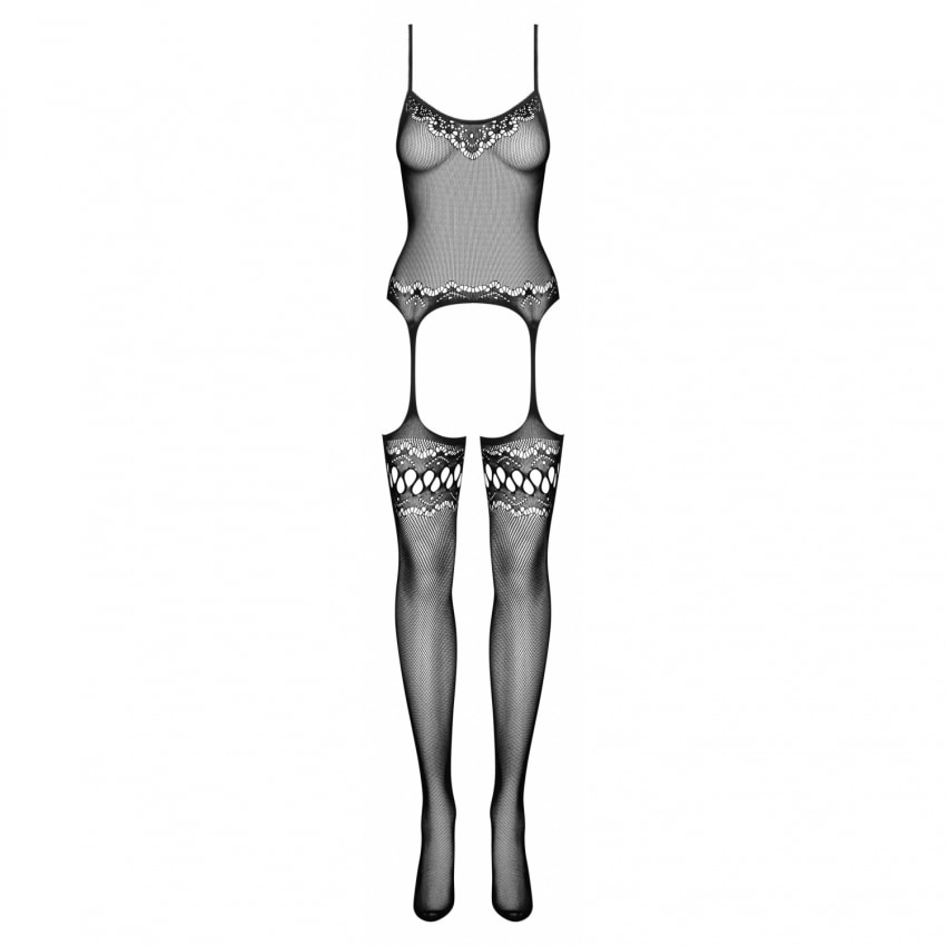 Catsuit Obsessive F214 Negru S-L