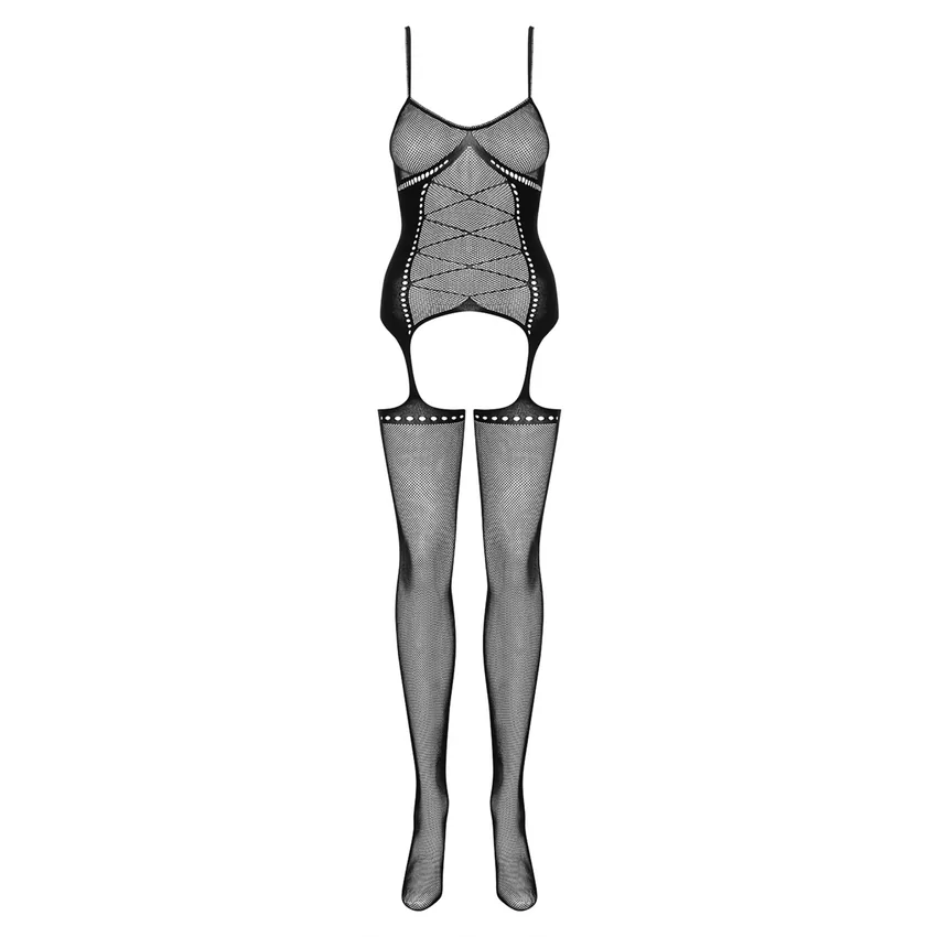 Catsuit Obsessive G314 Negru S-L