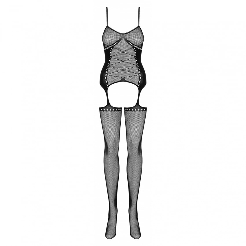 Catsuit Obsessive G314 Negru S-L