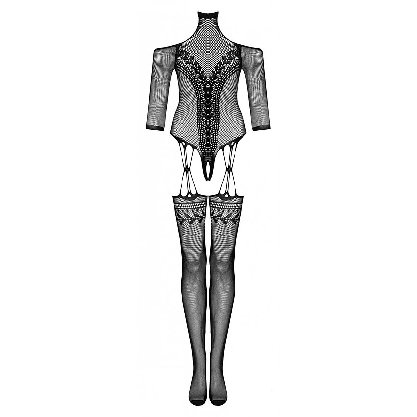 Catsuit Obsessive G333 Negru S-L