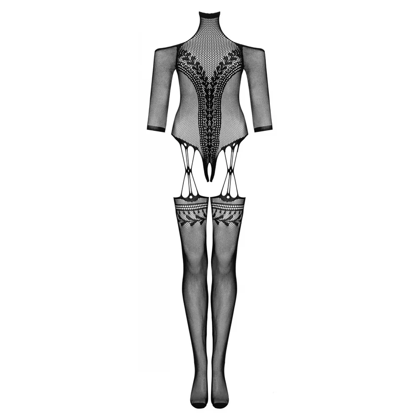 Catsuit Obsessive G333 Negru S-L