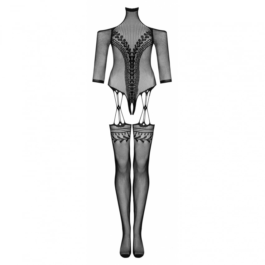 Catsuit Obsessive G333 Negru S-L