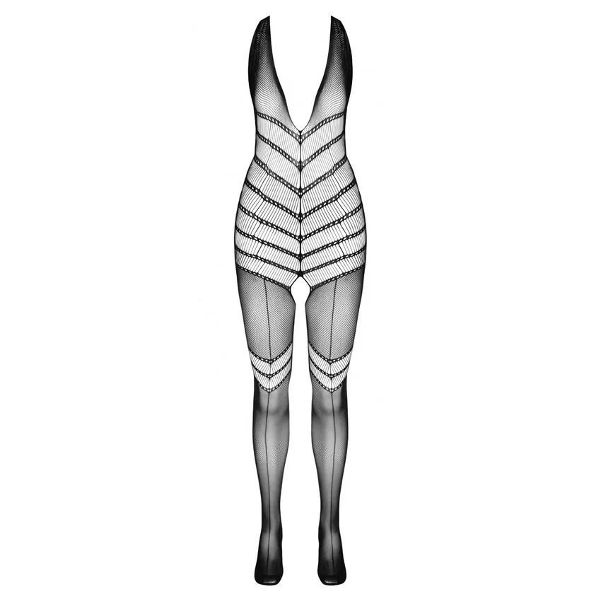 Catsuit Passion BS100 Negru S-L