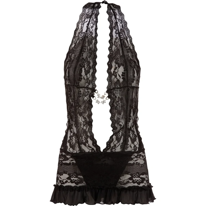 Chemise Cottelli Collection Jocelyn Negru S