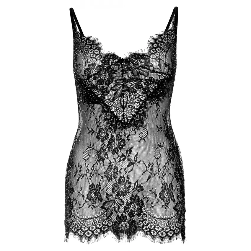 Chemise Leg Avenue Freya Negru S