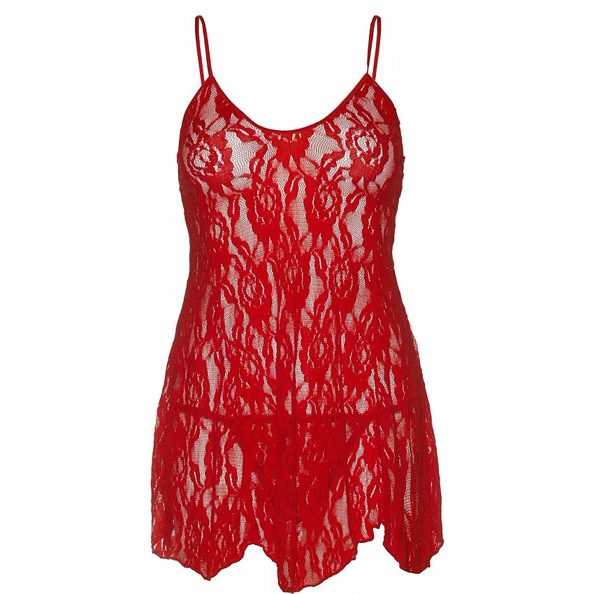 Chemise Leg Avenue Rose Lace Flair Roșu XS-L