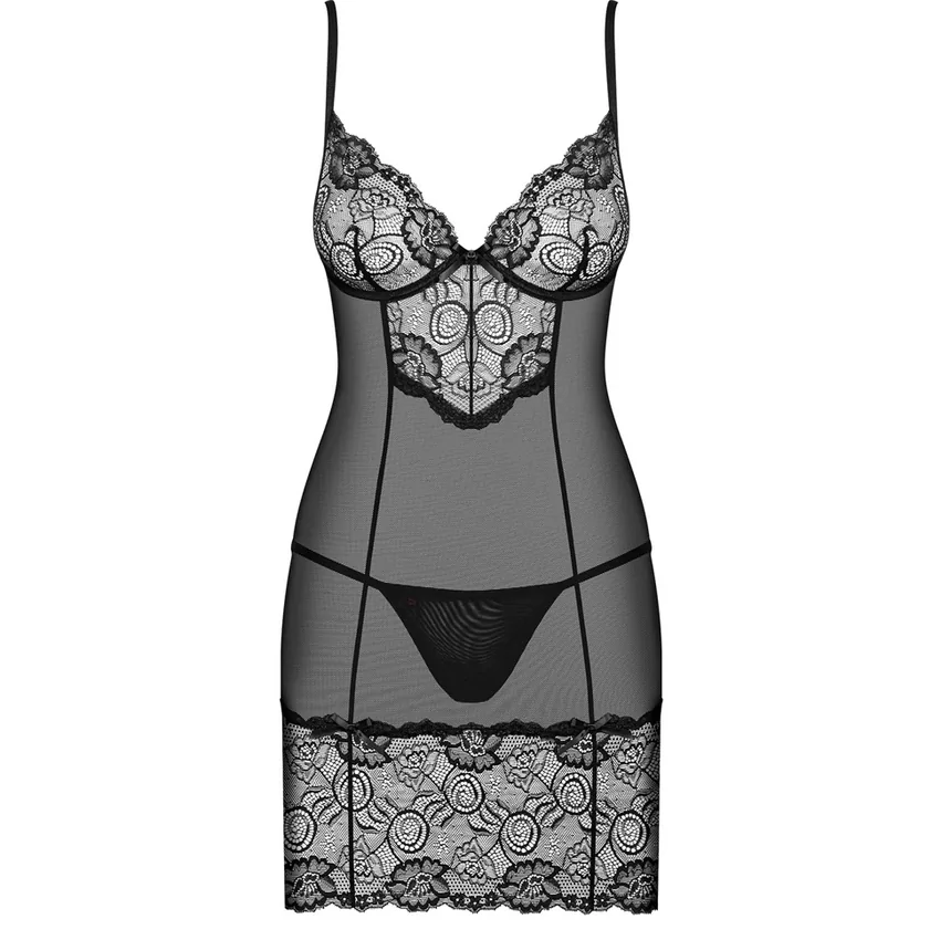 Chemise Obsessive Alluria Negru S-M