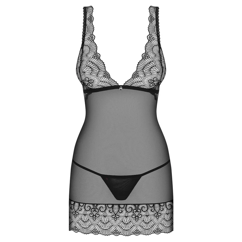 Chemise Obsessive Firella Negru S-M