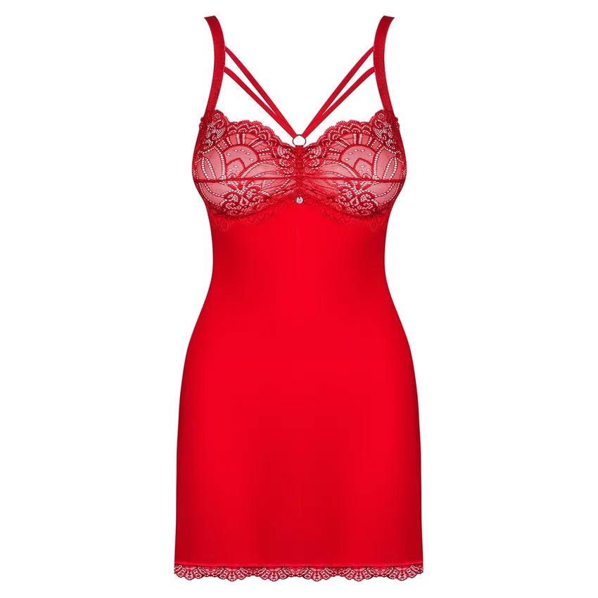 Chemise Obsessive Loventy Roșu S-M