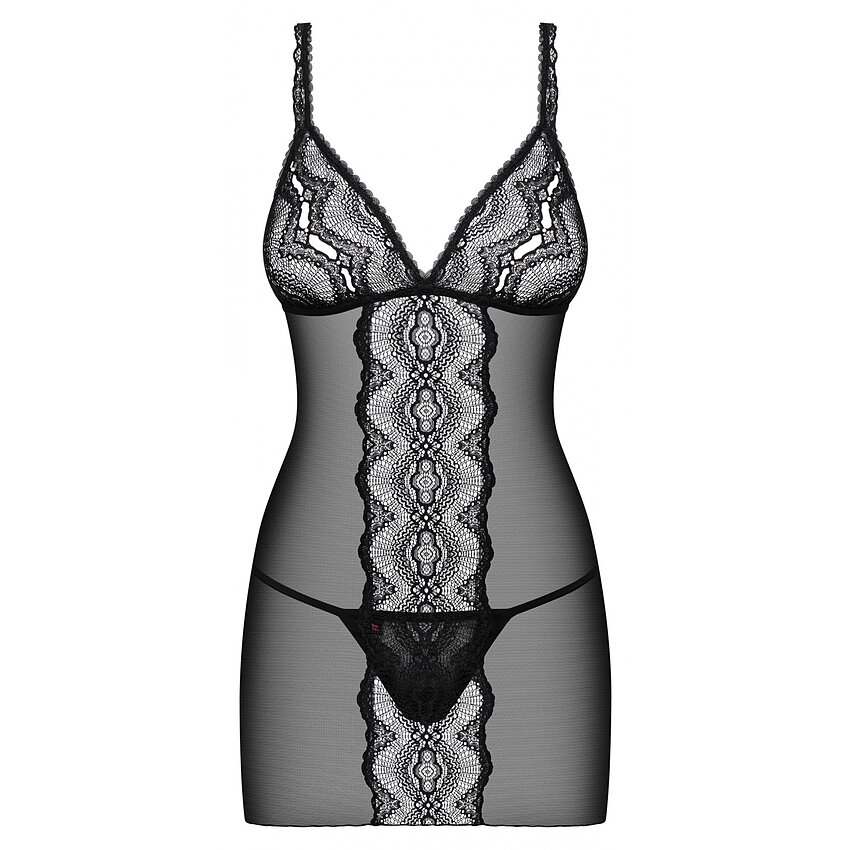 Chemise Obsessive Lucita Negru S-M