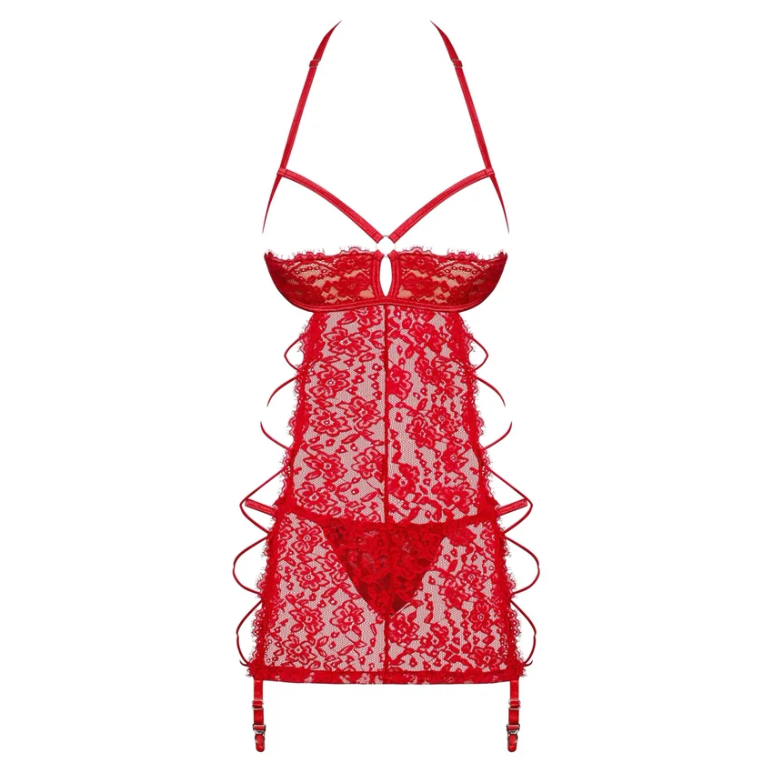 Chemise Obsessive Rediosa Roșu S-M