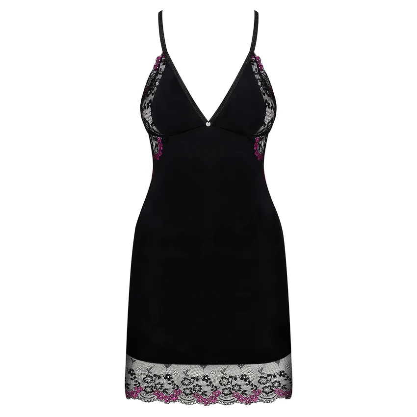 Chemise Obsessive Vanessme Negru S-M