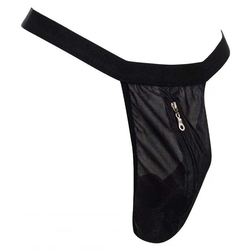 Chilot Amorable Lucas With Zipper Negru S-L