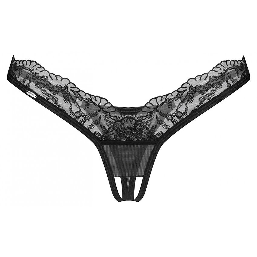 Chilot Obsessive Arrowel Decupat Negru S-M
