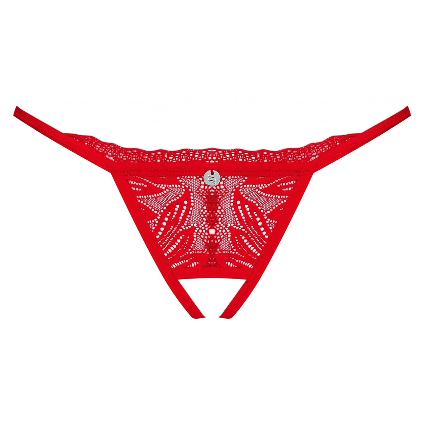 Chilot Obsessive Chilisa Decupat Roșu XL-2XL