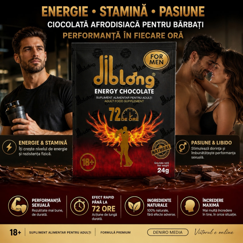 Ciocolată Afrodisiacă Pentru Bărbați Diblong 24g