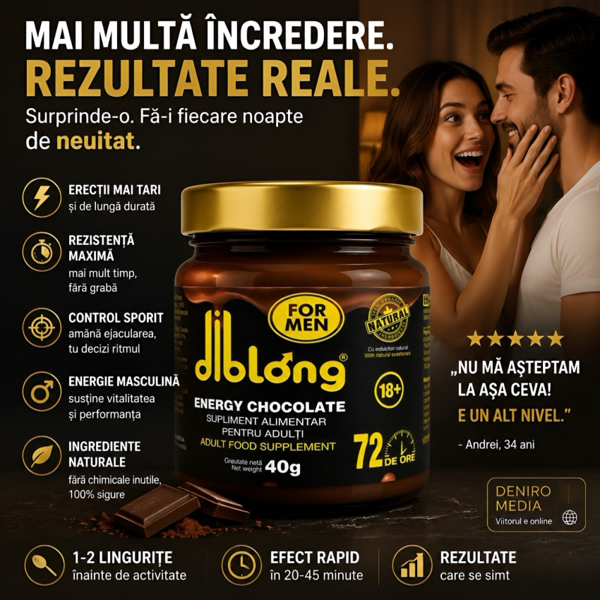 Ciocolată Tartinabilă Premium Pentru Potență, Sculare și Ejaculare Precoce