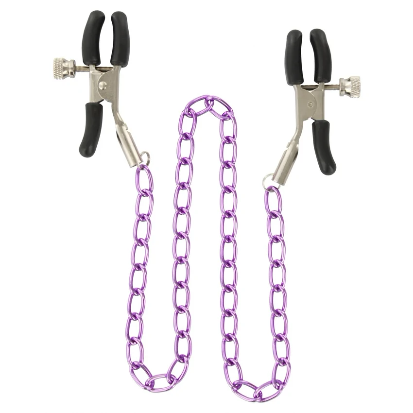Cleme Pentru Sfârcuri ToyJoy Argintiu