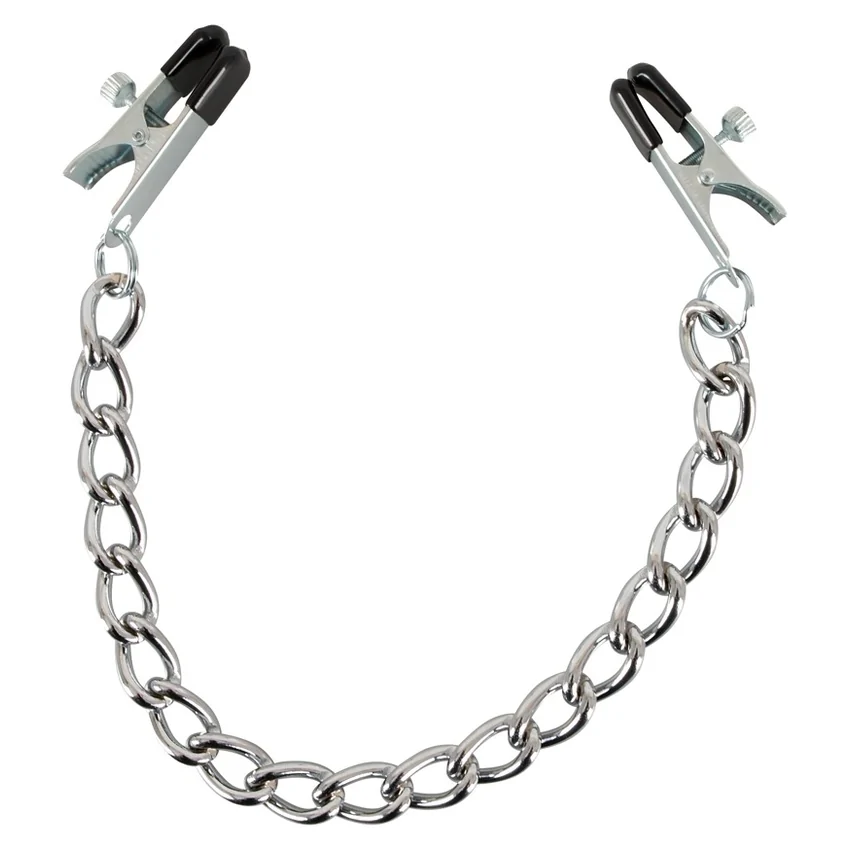 Cleme Sfârcuri Bad Kitty Chain Argintiu