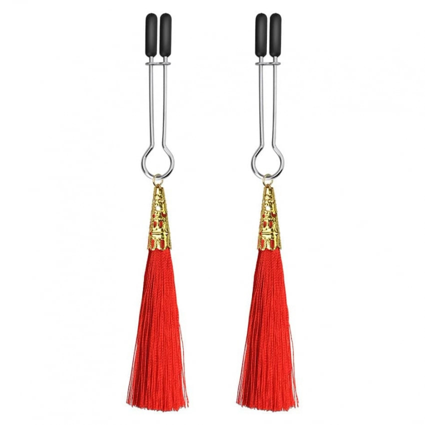Cleme Sfârcuri Glamour Tassel Roșu