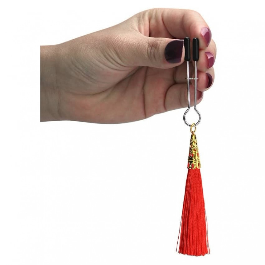 Cleme Sfârcuri Glamour Tassel Roșu