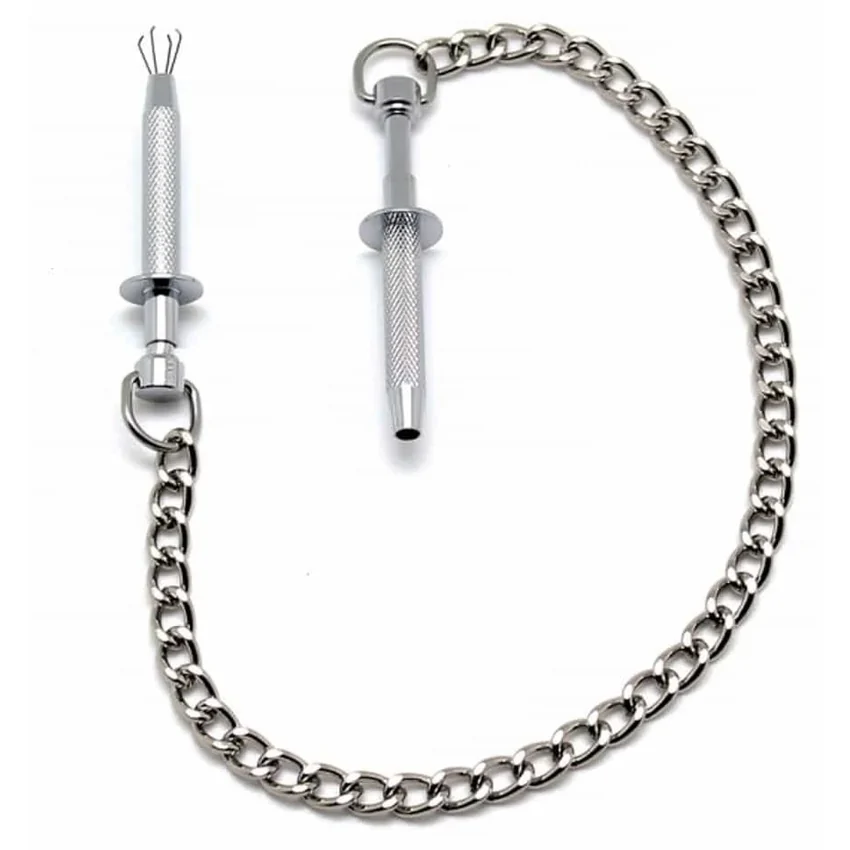 Cleme Sfârcuri Nipple Clamps Rimba Argintiu