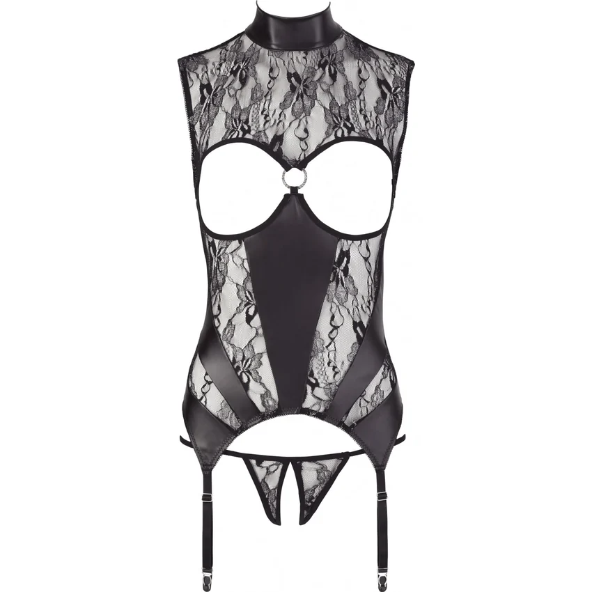 Corset Abierta Fina Leilani Negru S