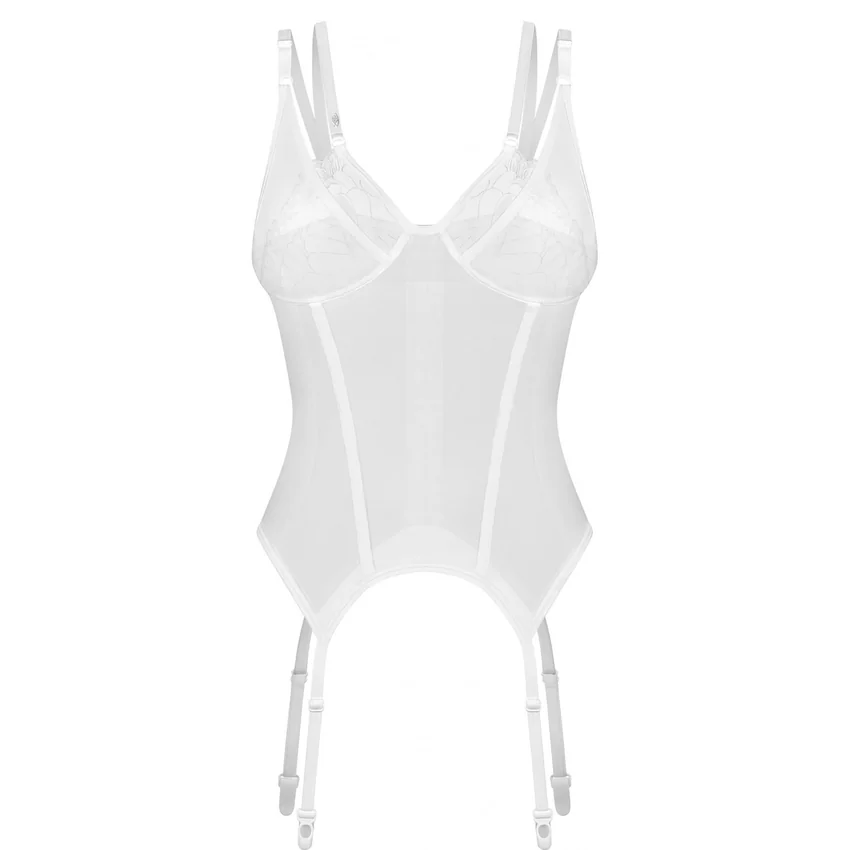 Corset Obsessive Arrowel Alb S-M
