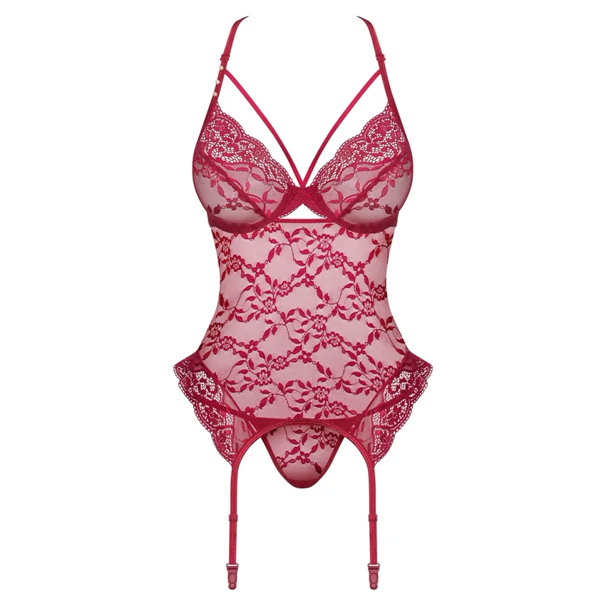 Corset Obsessive Ivetta Roșu S-M