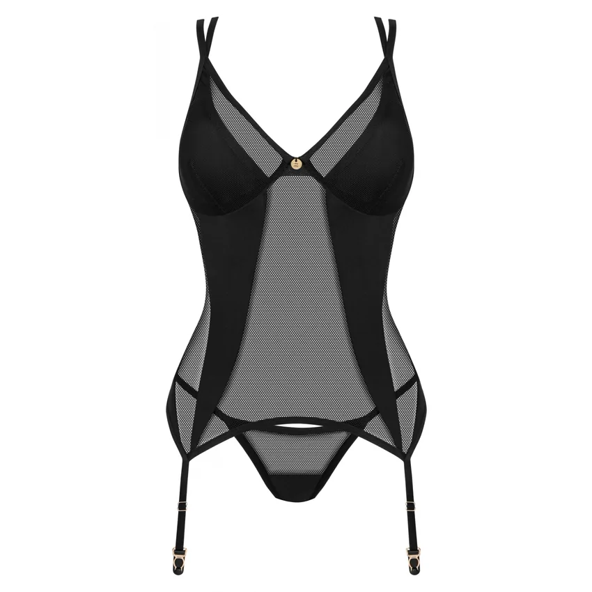 Corset Obsessive Nesari Negru XS-S