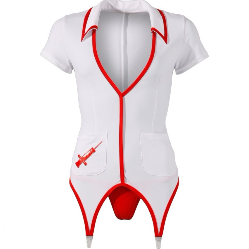 Costum Cottelli Collection Nurses Dress Alb L