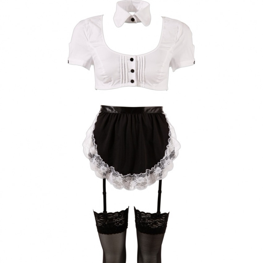 Costum Emmalyn Menajeră Cottelli Collection Negru M