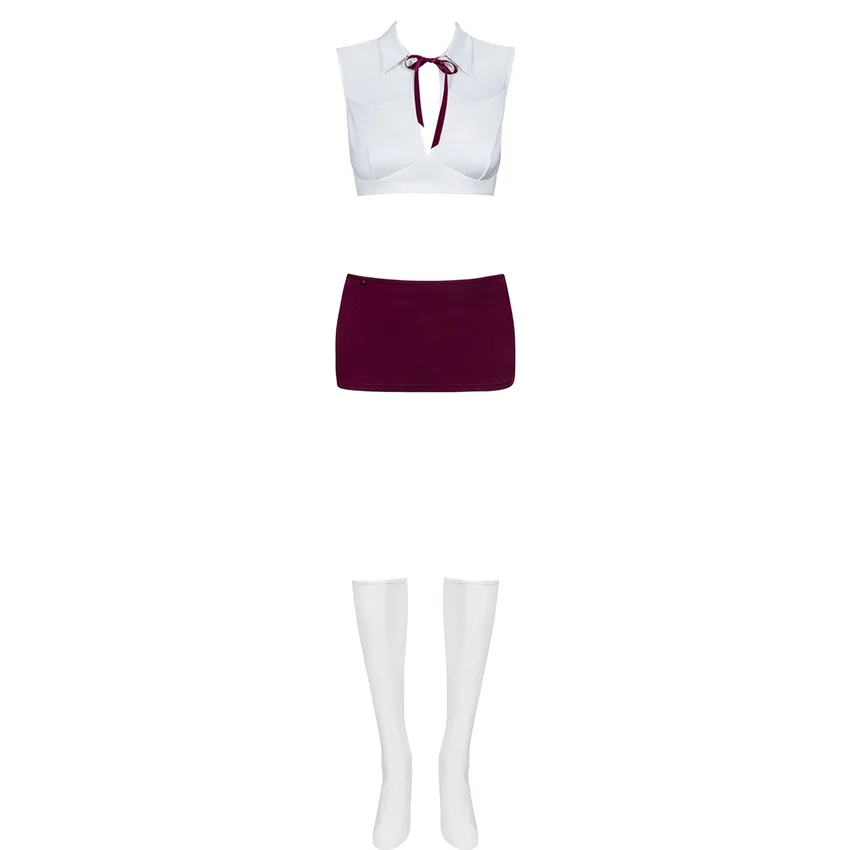 Costum Obsessive Studentă Mov S-M