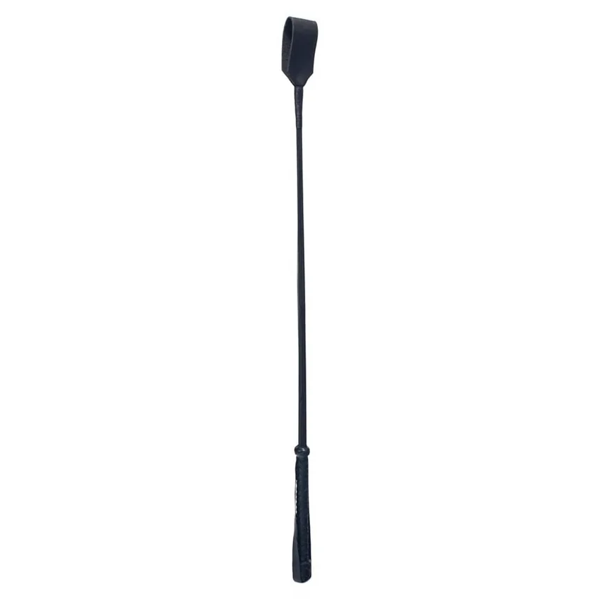 Cravașă Crop Polished Negru