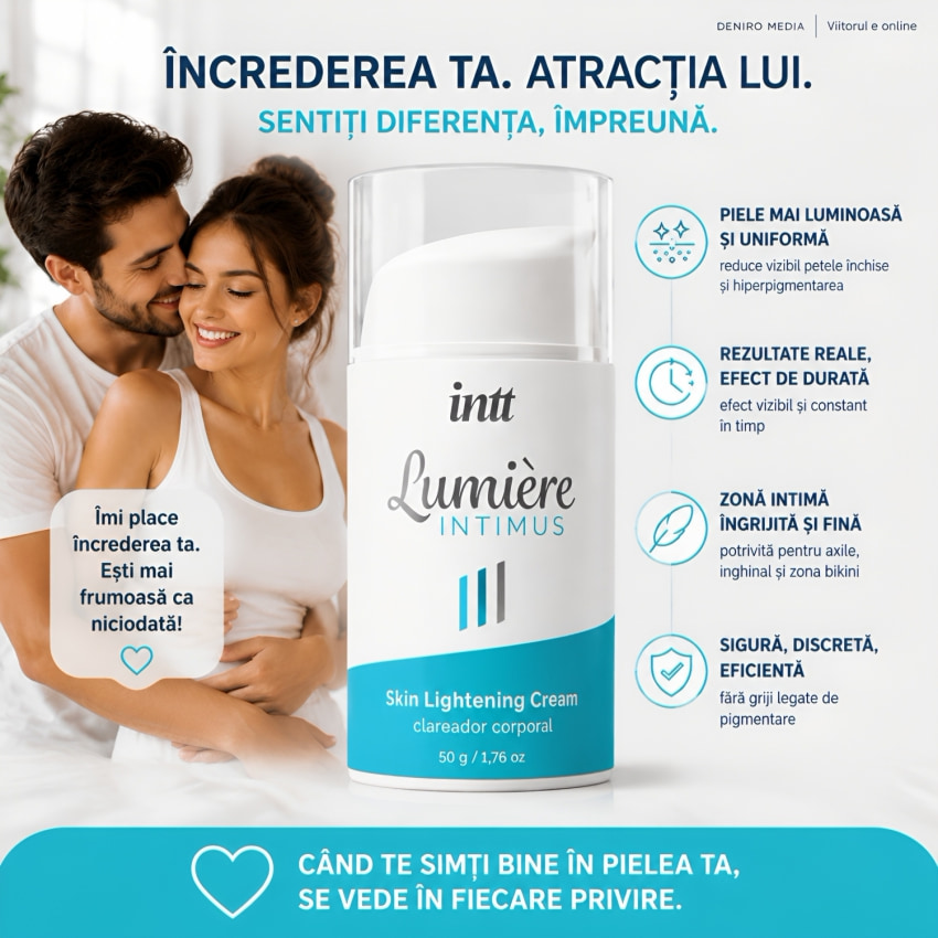 Cremă Albire Sexuală Lumiere Intimus 15ml