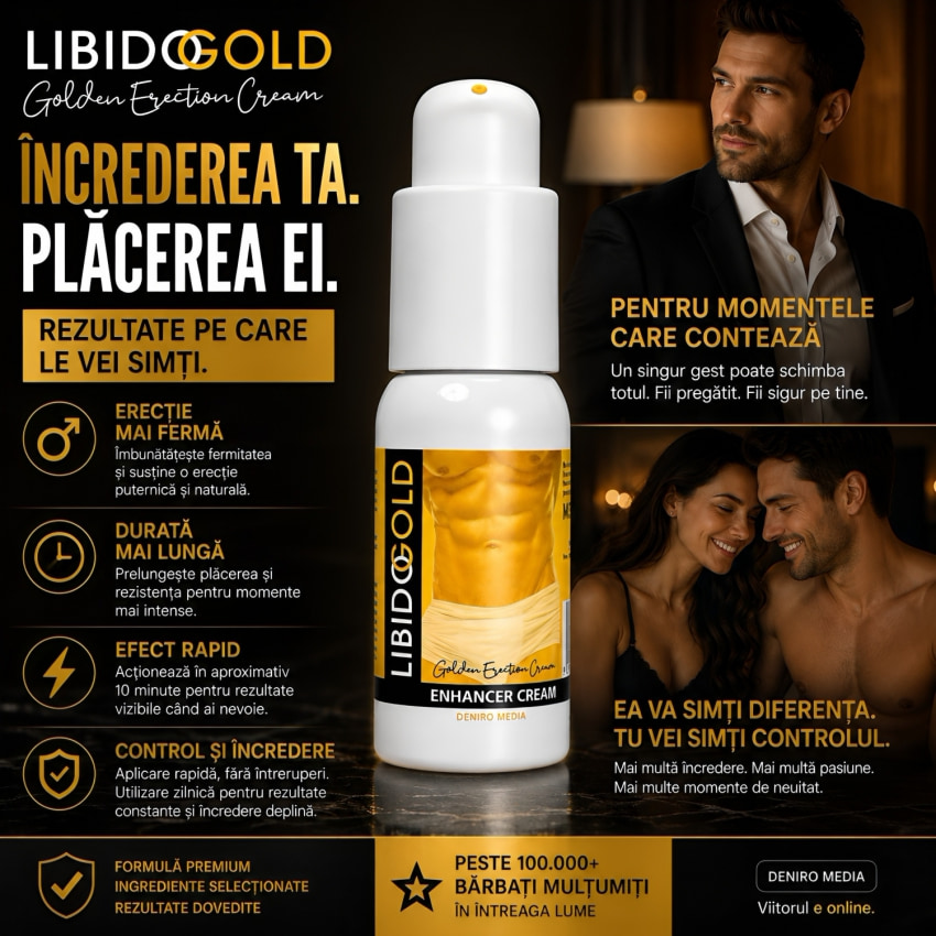 Cremă Erecție LibidoGold Golden Cream 50ml