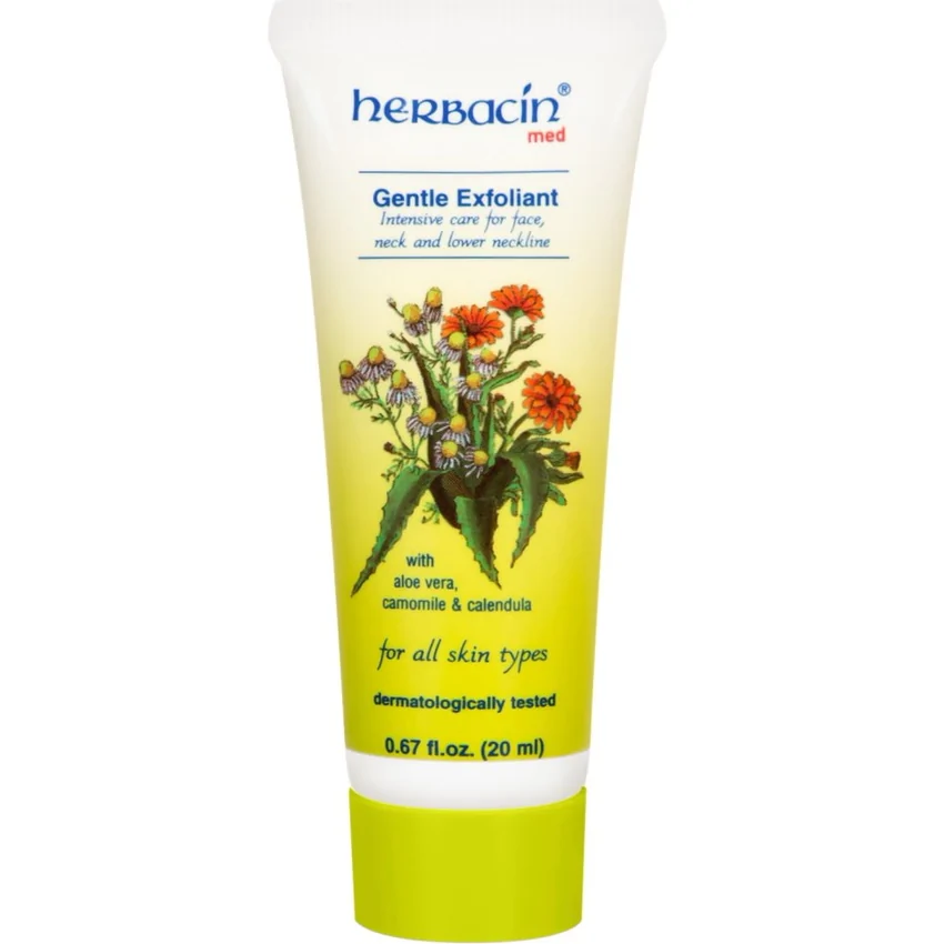 Cremă exfoliantă delicată (tub), Herbacin, 20 ml