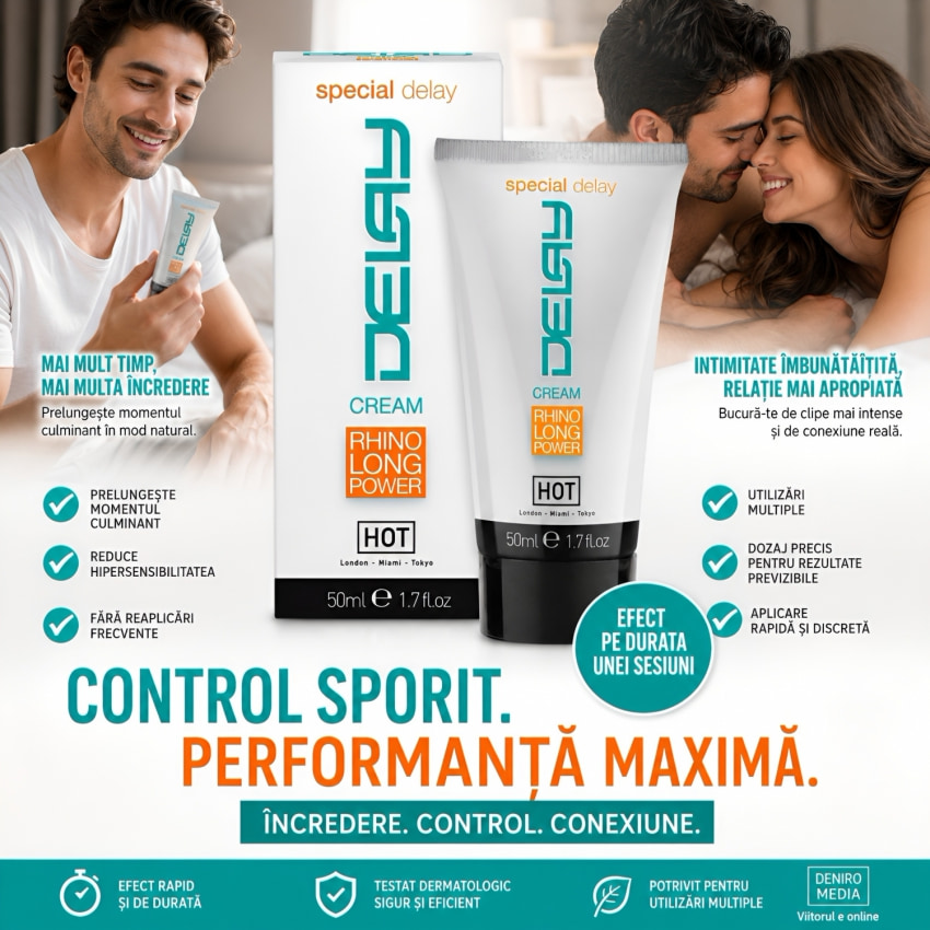 Cremă Întârziere Ejaculare Delay 50ml