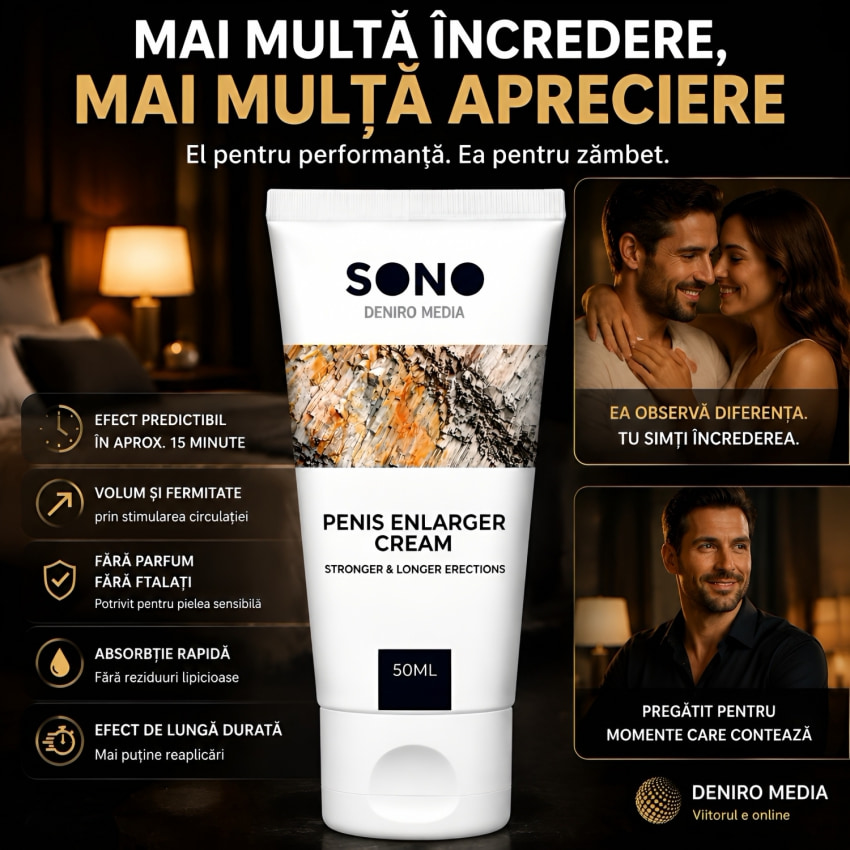 Cremă Mărire Membru Enlarger Sono 50ml