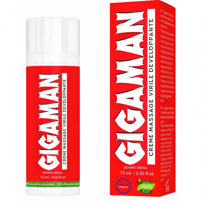 Cremă Mărire Penis Gigaman 75ml