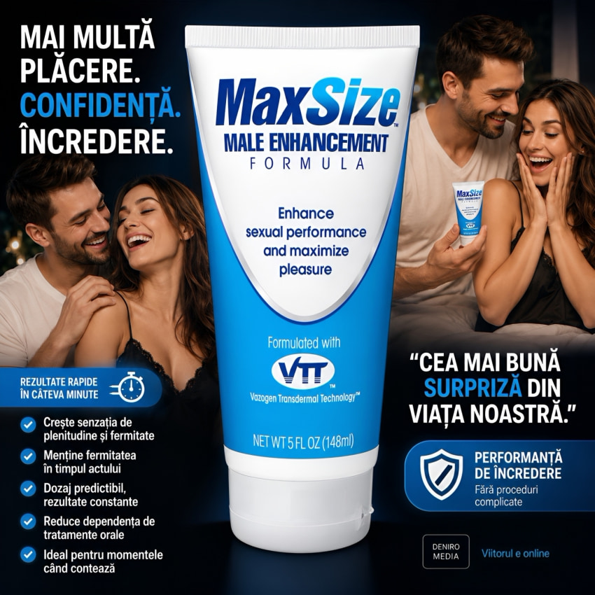 Cremă Mărire Falus MaxSize 148ml
